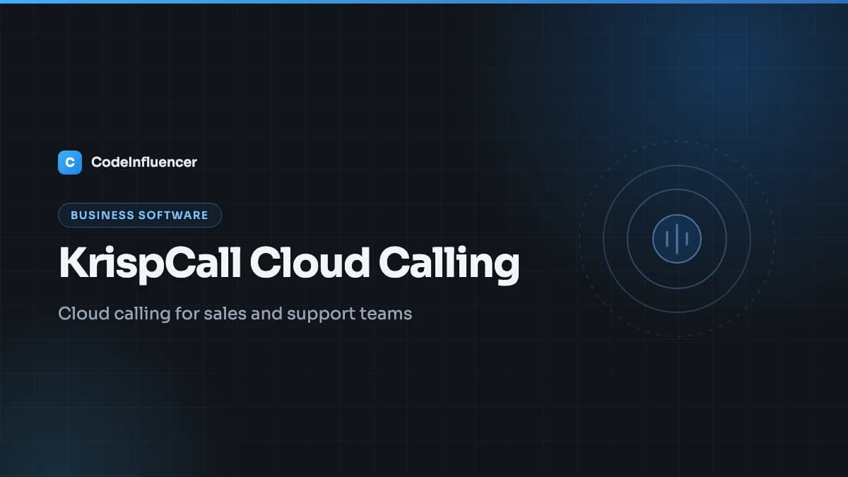 KrispCall Review: Cloud Calling Built for Sales and Support Teams