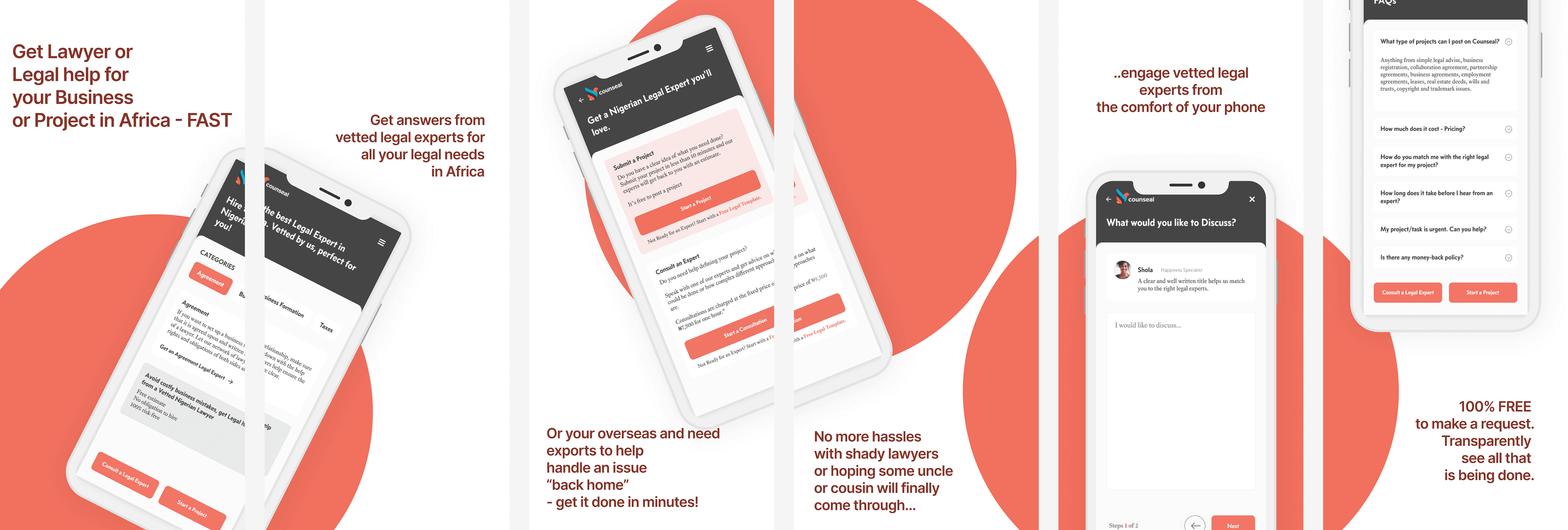 Counseal: Get Legal Help in Africa